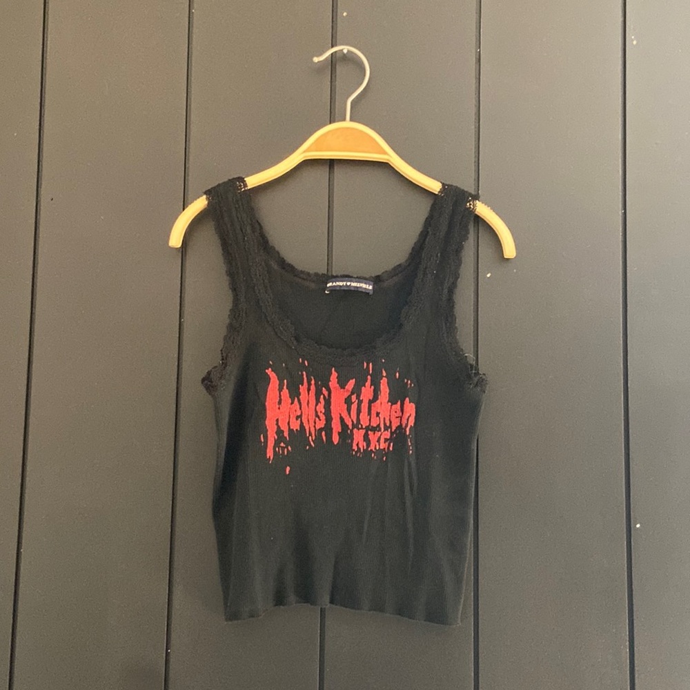 Rare Brandy Melville Hells Kitchen Tank